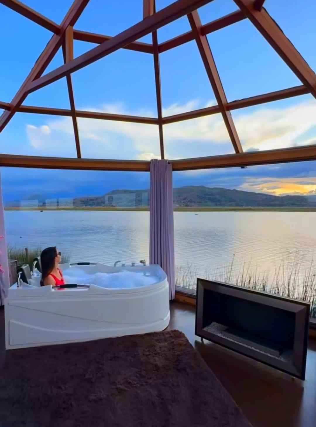 Uros Kay Pacha Lodge Puno Room photo
