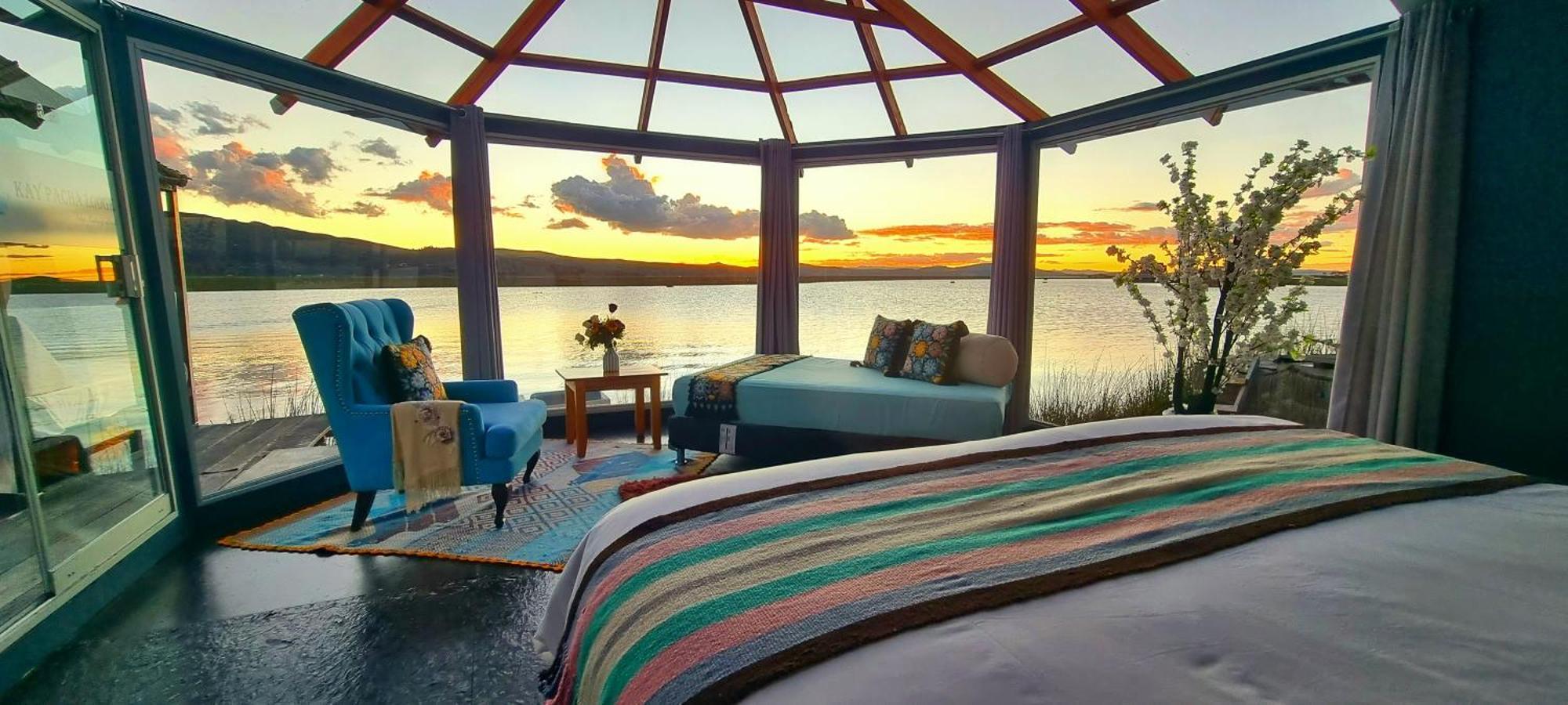 Uros Kay Pacha Lodge Puno Room photo
